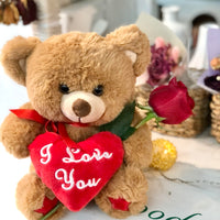 CUTE VALENTINE'S TEDDY BEAR ( Valentine's Special )