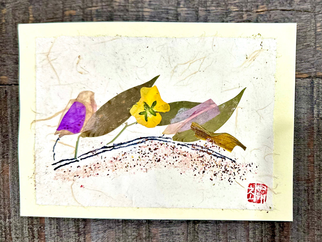 Handmade Pressed Flower Cards