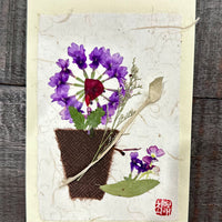 Handmade Pressed Flower Cards