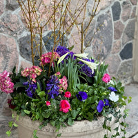 Planter decoration-Spring
