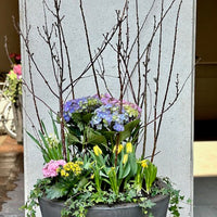 Planter decoration-Spring