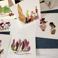 Handmade Pressed Flower Cards