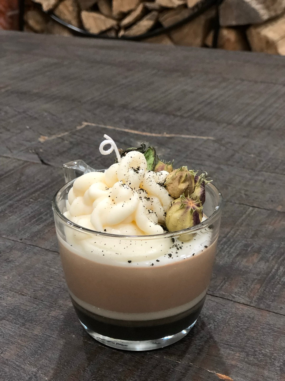 Layered Cappuccino Soy Candle