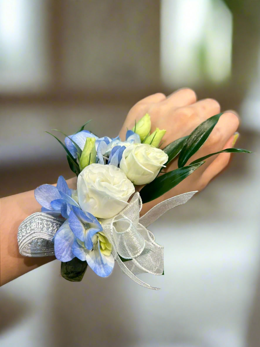Midnight Blue Corsage