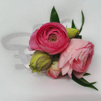 Ranunculus Charm Corsage and Boutonniere