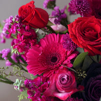 Pink Passion Basket Arrangment