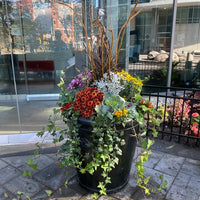 Planter decoration-Fall