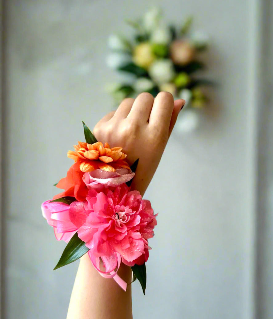 Vibrant Bloom Corsage