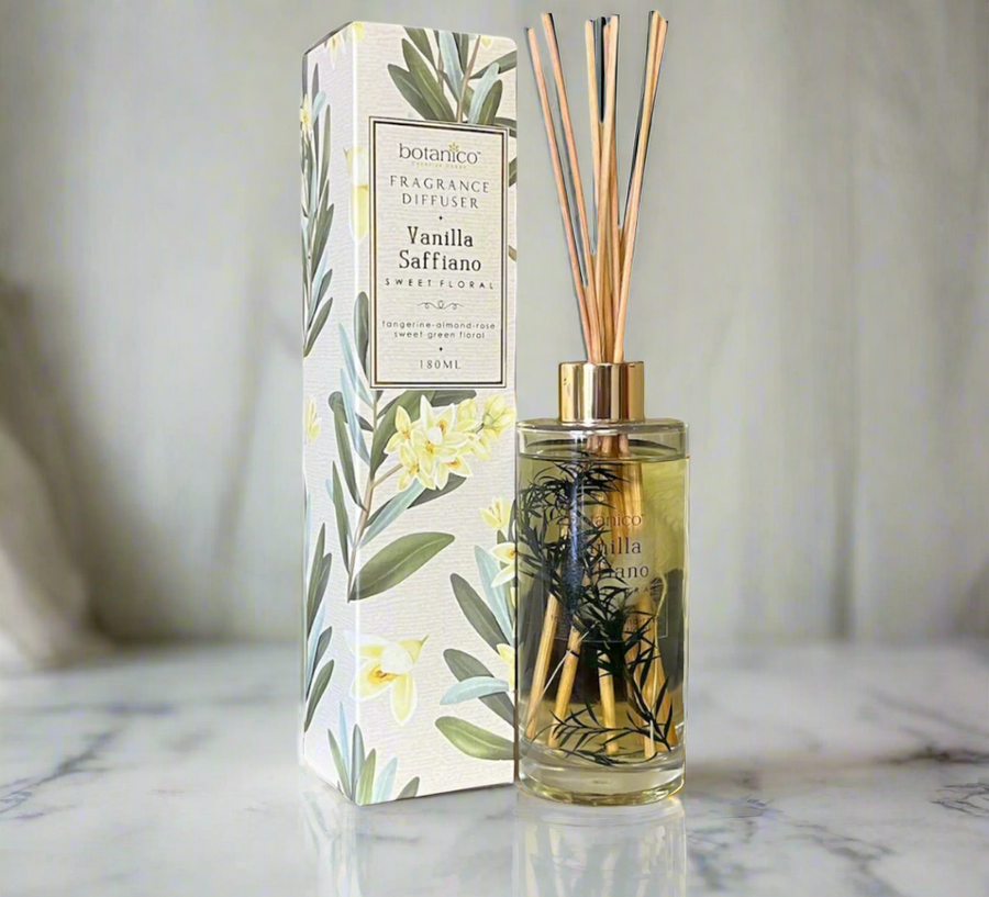 Reed Diffuser - Vanilla Saffiano