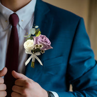 Serene Grace Corsage & Boutonnier