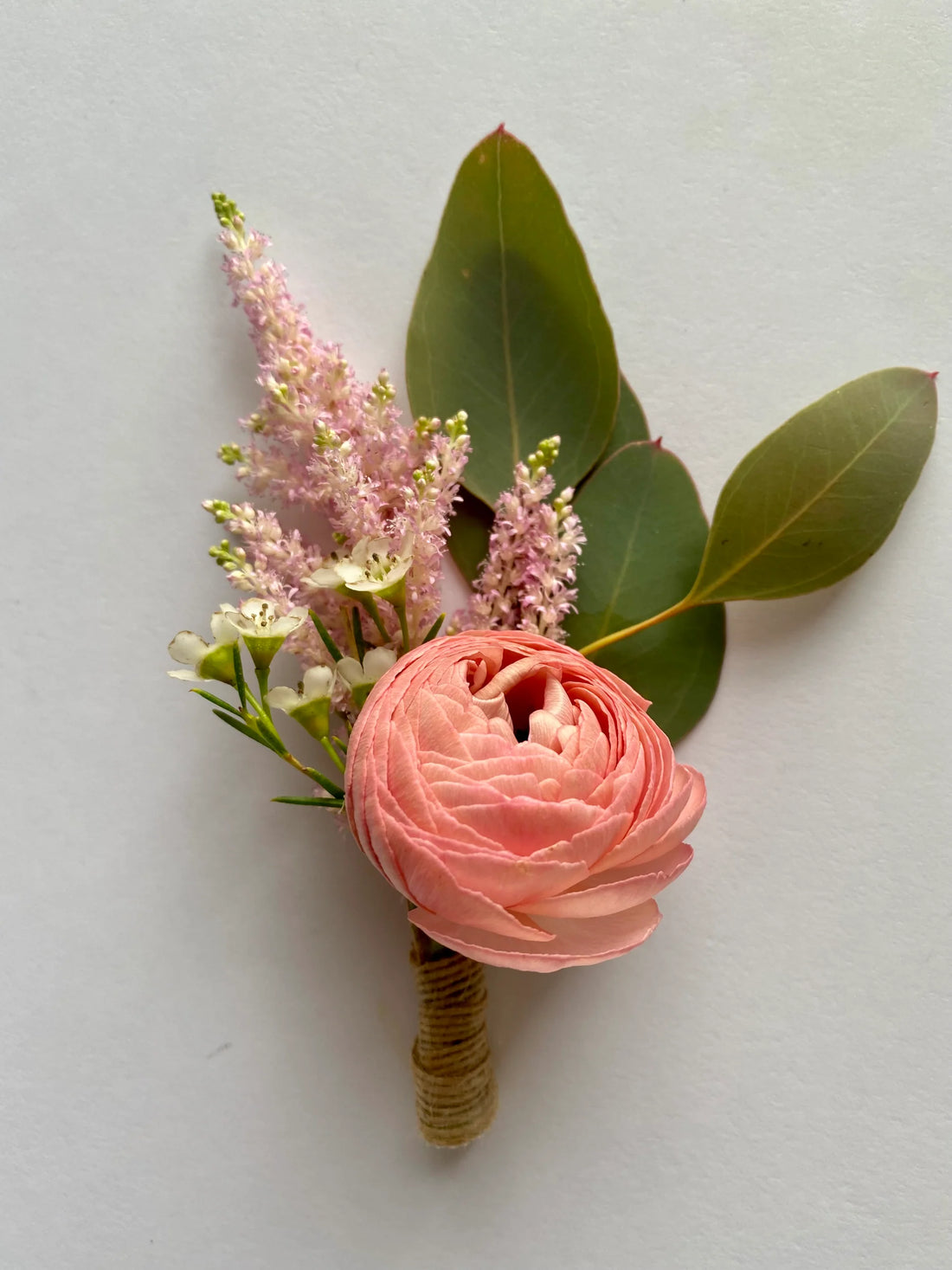 Blush & Gold Radiance Corsage/boutonnier