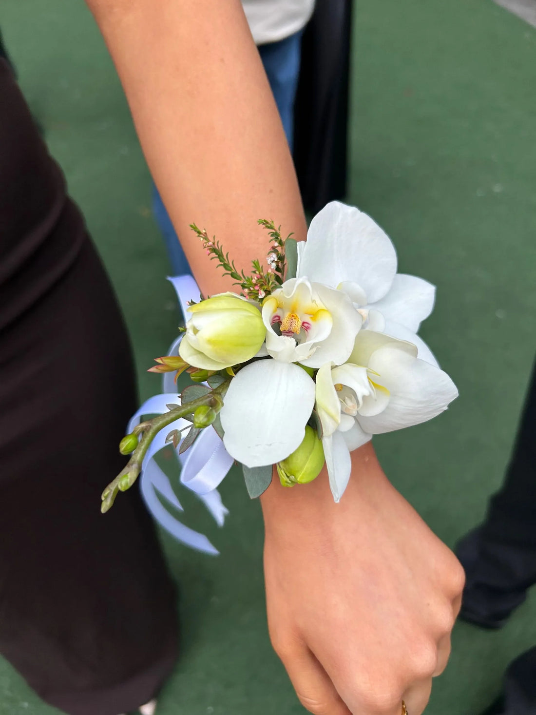 Orchid Wrist Corsage