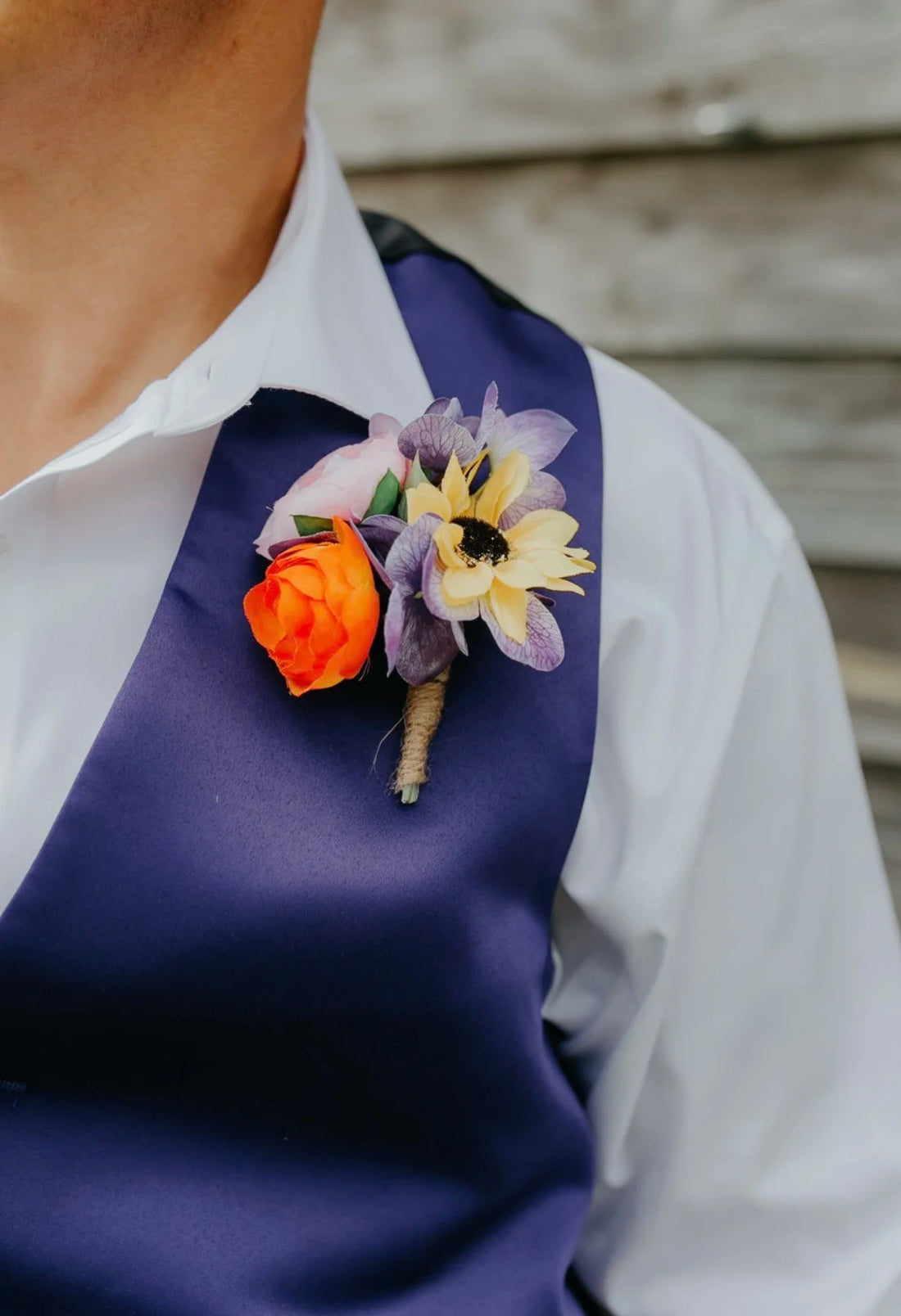 Vibrant Bloom Corsage & Boutonnier